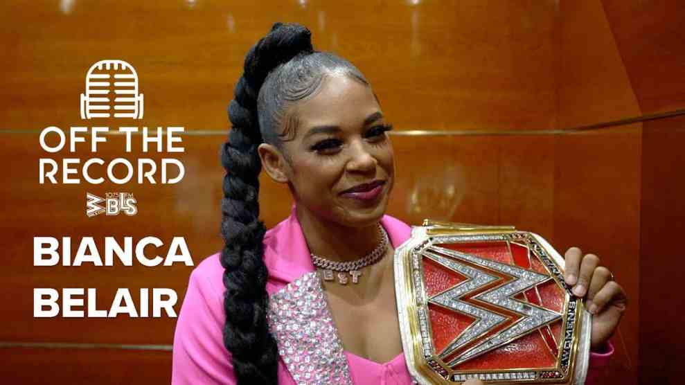 WWE Raw Women's Champion Bianca Belair Joins WBLS' 'Off The Record"