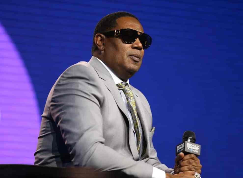 Master P speaks onstage in Los Angeles, California. (Photo by Phillip Faraone/Getty Images)