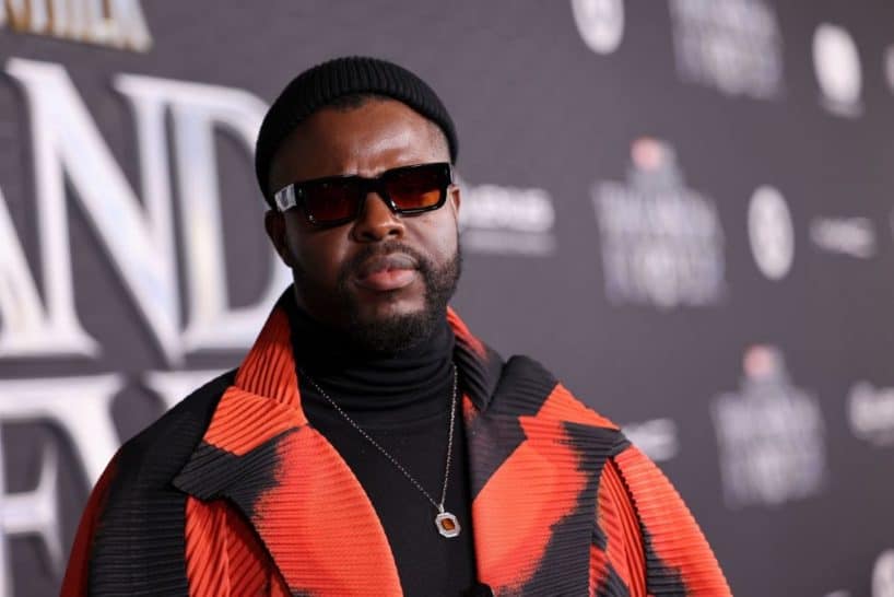 Winston Duke attends the Black Panther: Wakanda Forever World Premiere at the El Capitan Theatre in Hollywood, California on October 26, 2022. (Photo by Jesse Grant/Getty Images for Disney)