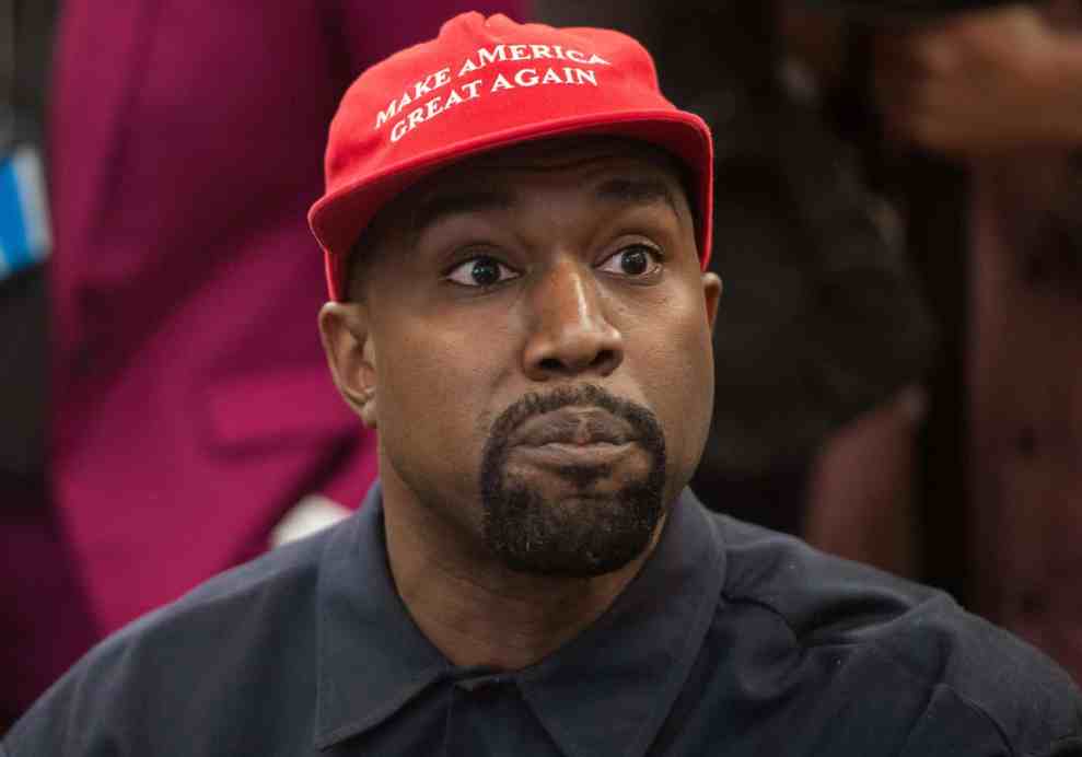Kanye West speaks during his meeting with US President Donald Trump in the Oval Office of the White House in Washington, DC, on October 11, 2018. (Photo by SAUL LOEB / AFP) (Photo credit should read SAUL LOEB/AFP via Getty Images)
