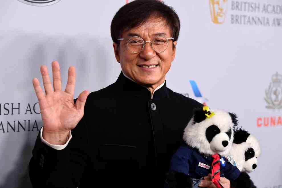 Jackie Chan attends the 2019 British Academy Britannia Awards presented by American Airlines and Jaguar Land Rover at The Beverly Hilton Hotel on October 25, 2019 in Beverly Hills, California. (Photo by Frazer Harrison/Getty Images for BAFTA LA)