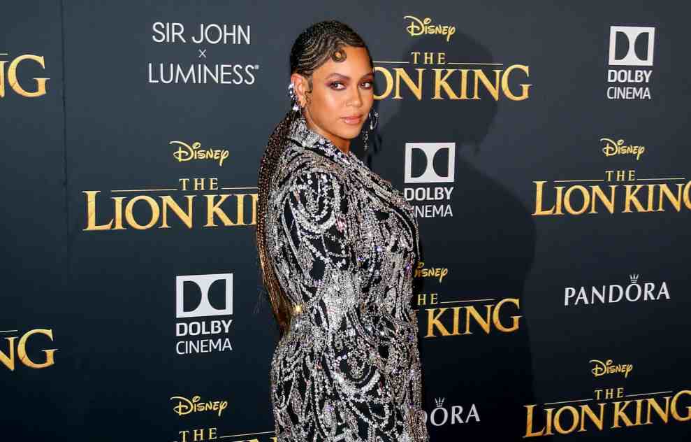 Beyoncé attends the premiere of Disney's "The Lion King" LGBTQ