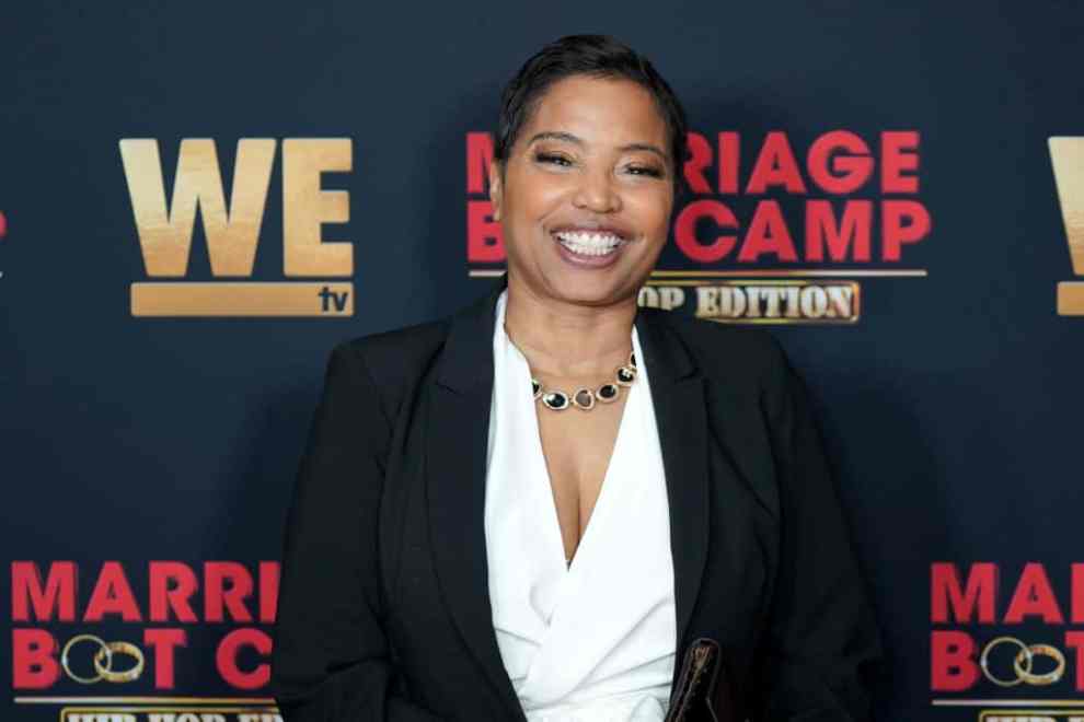 LOS ANGELES, CALIFORNIA - FEBRUARY 04: Lynn Toler attends WE tv Celebrates The Premiere of Marriage Boot Camp: Hip Hop Edition at Liaison Restaurant + Lounge on February 04, 2020 in Los Angeles, California.