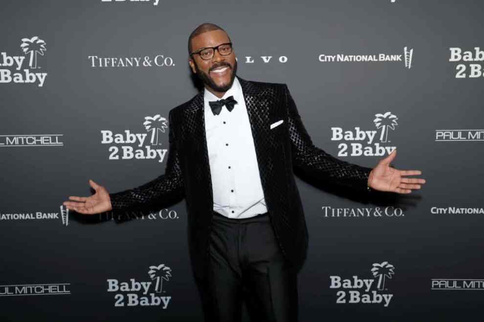 WEST HOLLYWOOD, CALIFORNIA - NOVEMBER 12: Tyler Perry attends the 2022 Baby2Baby Gala presented by Paul Mitchell at Pacific Design Center on November 12, 2022 in West Hollywood, California.