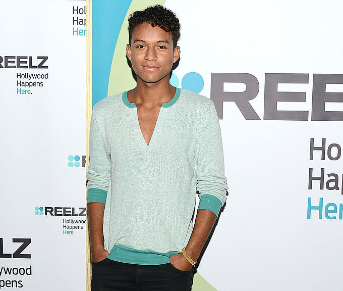 BEVERLY HILLS, CA - JULY 12: Jaafar Jackson poses backstage at the Reelz Channel 'Living With The Jacksons' panel at the 2014 Summer Television Critics Association at The Beverly Hilton Hotel on July 12, 2014 in Beverly Hills, California.