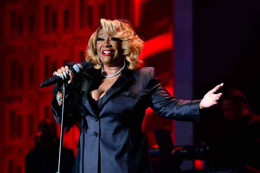 NEW YORK, NEW YORK - OCTOBER 01: Patti LaBelle performs onstage during the Thurgood Marshall College Fund 35th Anniversary Gala at Marriot Marquis Times Square on October 01, 2022 in New York City.