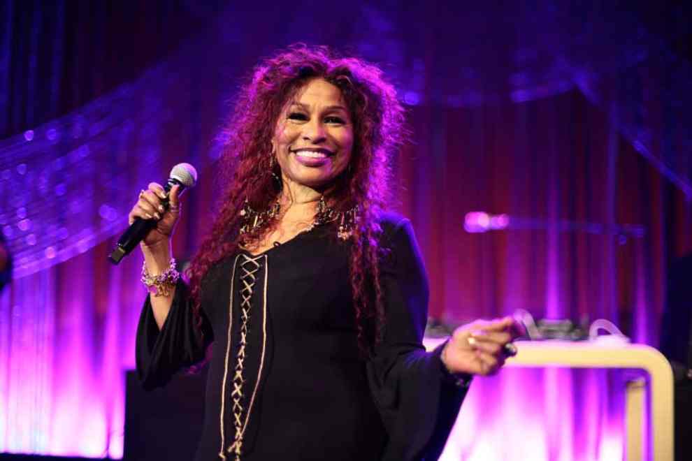 NEW YORK, NEW YORK - OCTOBER 24: Chaka Khan performs onstage during Angel Ball 2022 hosted by Gabrielle's Angel Foundation at Cipriani Wall Street on October 24, 2022 in New York City.