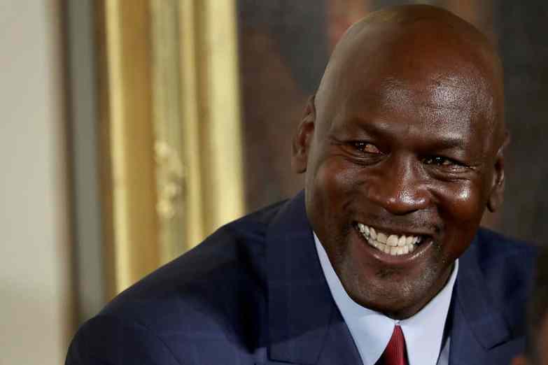 WASHINGTON, DC - NOVEMBER 22: National Basketball Association Hall of Fame member and legendary athlete Michael Jordan smiles before being awarded the Presidential Medal of Freedom by U.S. President Barack Obama during a ceremony in the East Room of the White House November 22, 2016 in Washington, DC. Obama presented the medal to 19 living and two posthumous pioneers in science, sports, public service, human rights, politics and the arts.