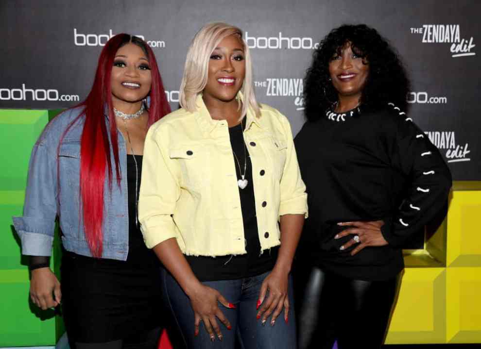 HOLLYWOOD, CA - MARCH 21: SWV attends the launch of the boohoo.com spring collection and the Zendaya Edit at The Highlight Room at the Dream Hollywood on March 21, 2018 in Hollywood, California.