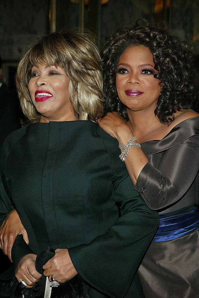 Oprah and Tina Turner