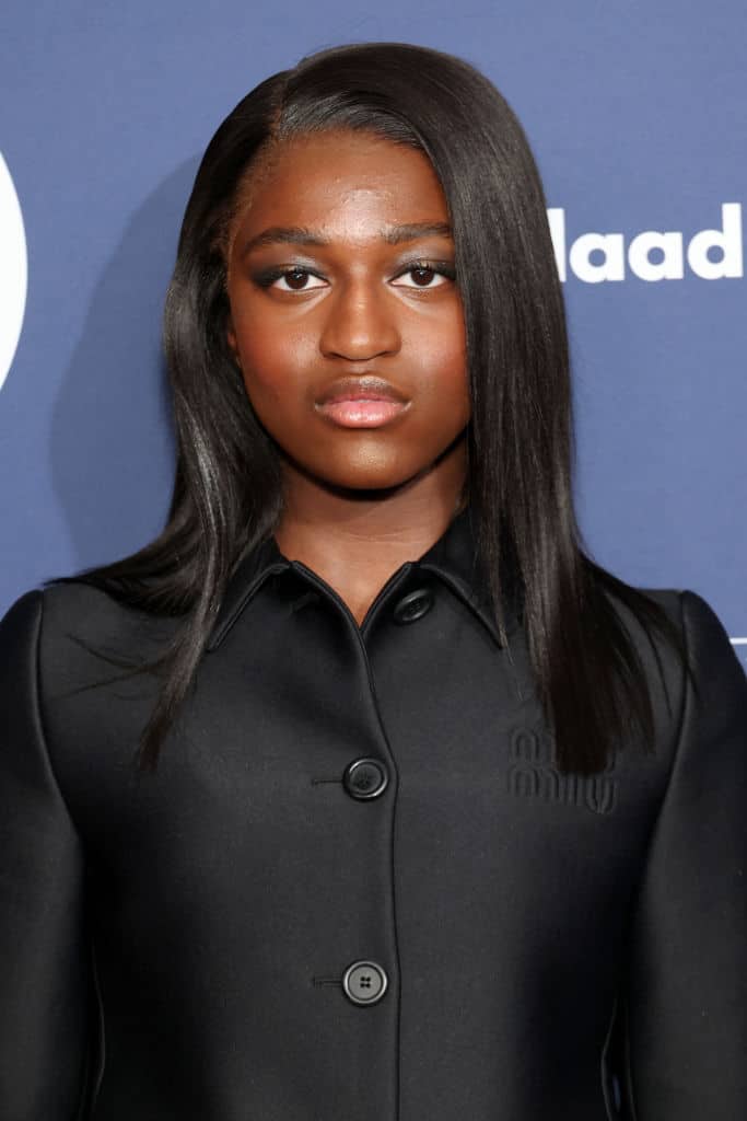BEVERLY HILLS, CALIFORNIA - MARCH 30: Zaya Wade attends the 34th Annual GLAAD Media Awards at The Beverly Hilton on March 30, 2023 in Beverly Hills, California.