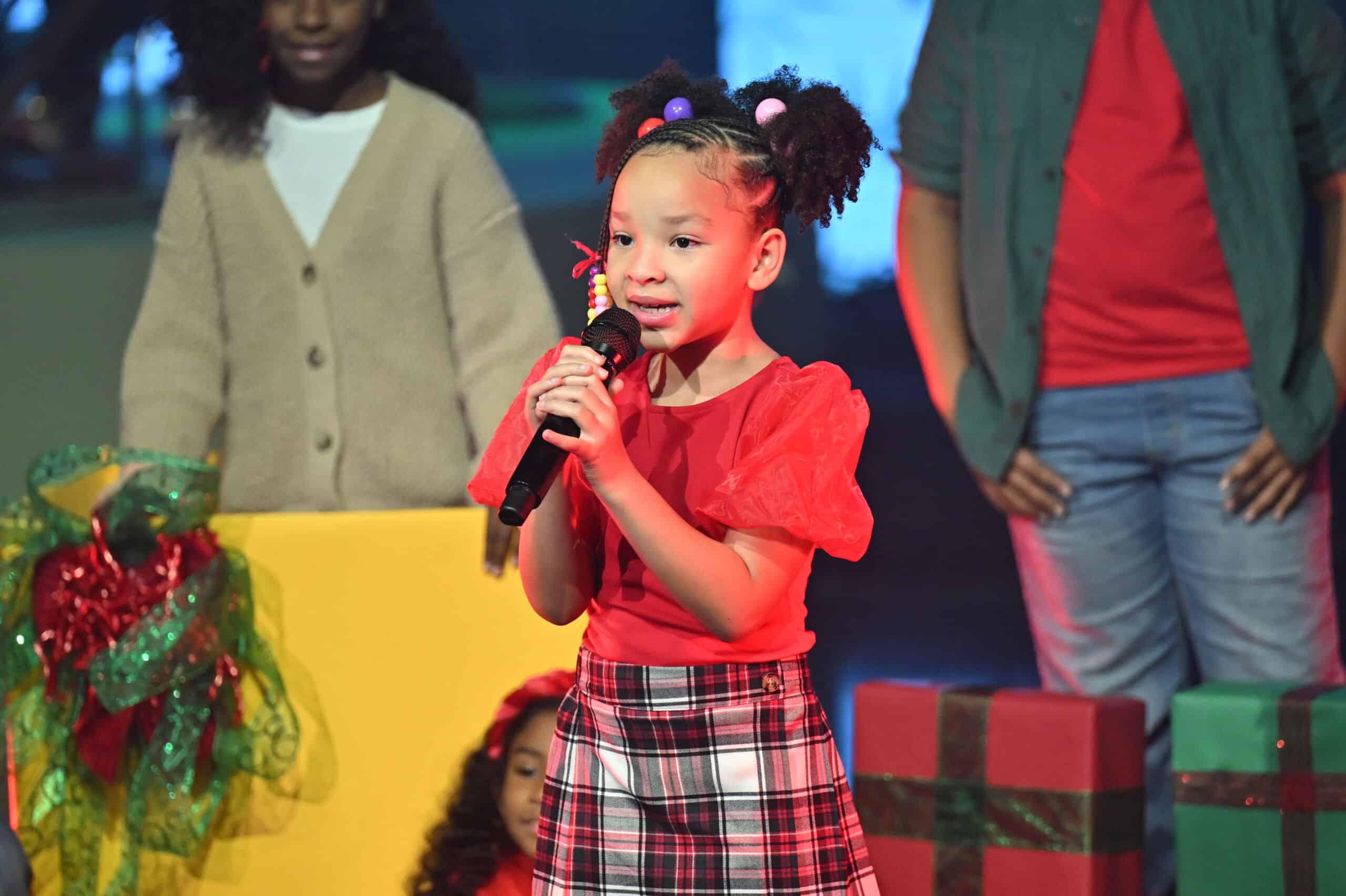 Heiress Harris Wows The Audience At The Essence Holiday Special WBLS