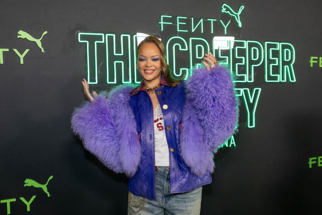 Rihanna Seemingly Has Baby No. 3 On The Brain