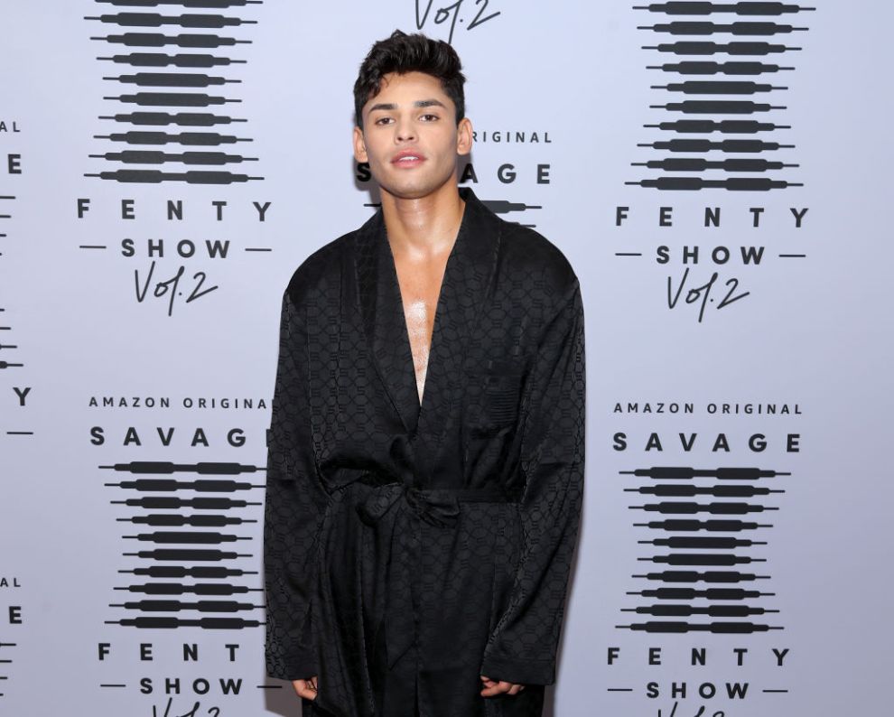 LOS ANGELES, CALIFORNIA - OCTOBER 1: In this image released on October 1, Ryan García attends Rihanna's Savage X Fenty Show Vol. 2 presented by Amazon Prime Video at the Los Angeles Convention Center in Los Angeles, California; and broadcast on October 2, 2020.