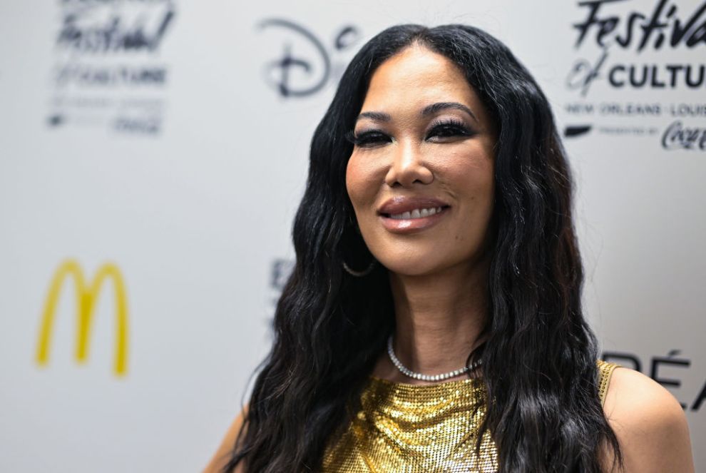 NEW ORLEANS, LOUISIANA - JULY 01: Kimora Lee Simmons poses backstage during day 2 of the 2023 ESSENCE Festival Of Culture™ at Caesars Superdome on July 01, 2023 in New Orleans, Louisiana.