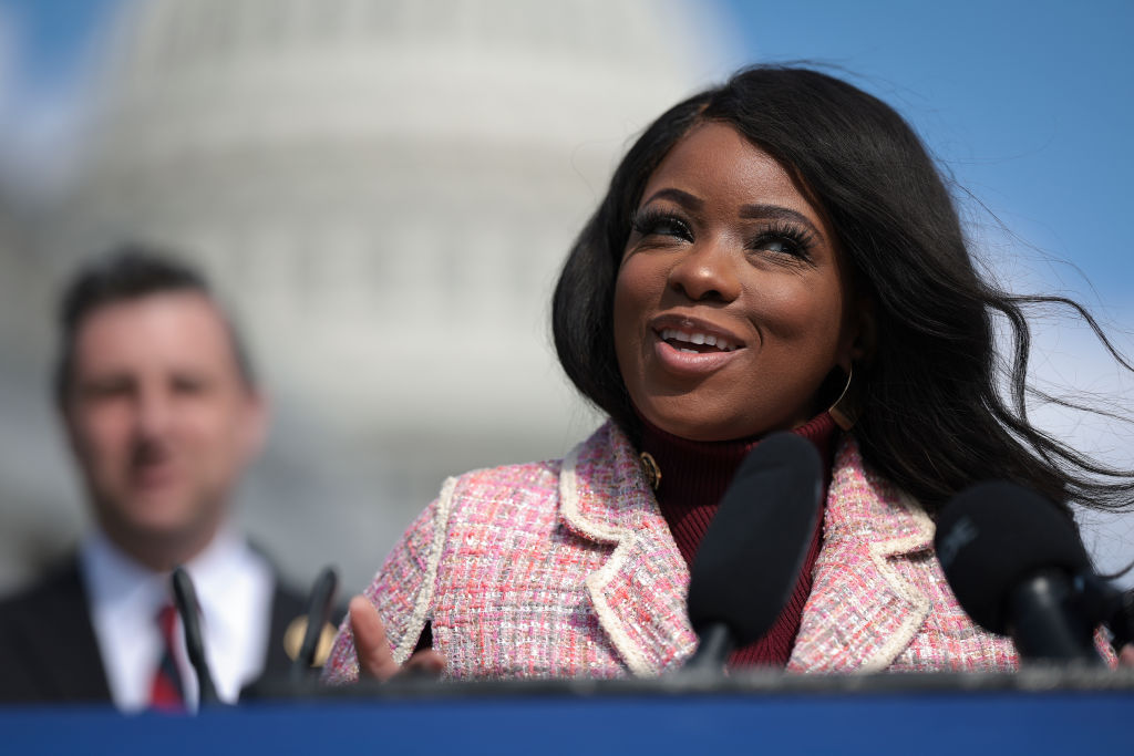 Jasmine Crockett Responds To Marjorie Taylor Greene’s Racial Insults