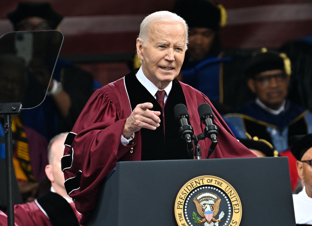 Joe Biden Calls For Ceasefire During Morehouse Commencement - Vimarsana News