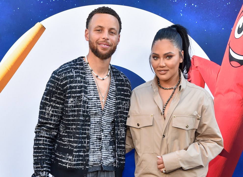 Steph Curry and Ayesha Curry