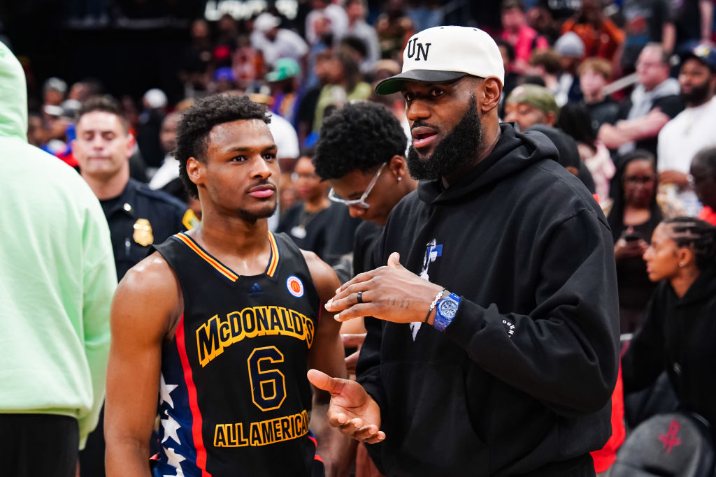 LeBron And Bronny James Make NBA History
