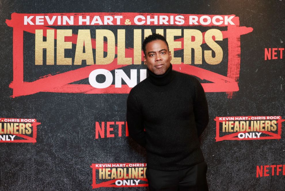 NEW YORK, NEW YORK - DECEMBER 08: Chris Rock attends the Kevin Hart & Chris Rock: Headliners Only NY Premiere at The Paris Theatre on December 08, 2023 in New York City.