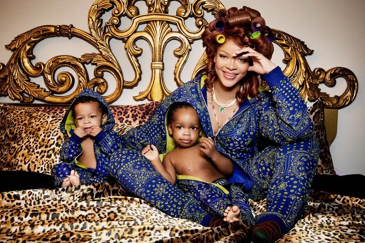 Rihanna and Sons Star in New Savage x Fenty Campaign - WBLS