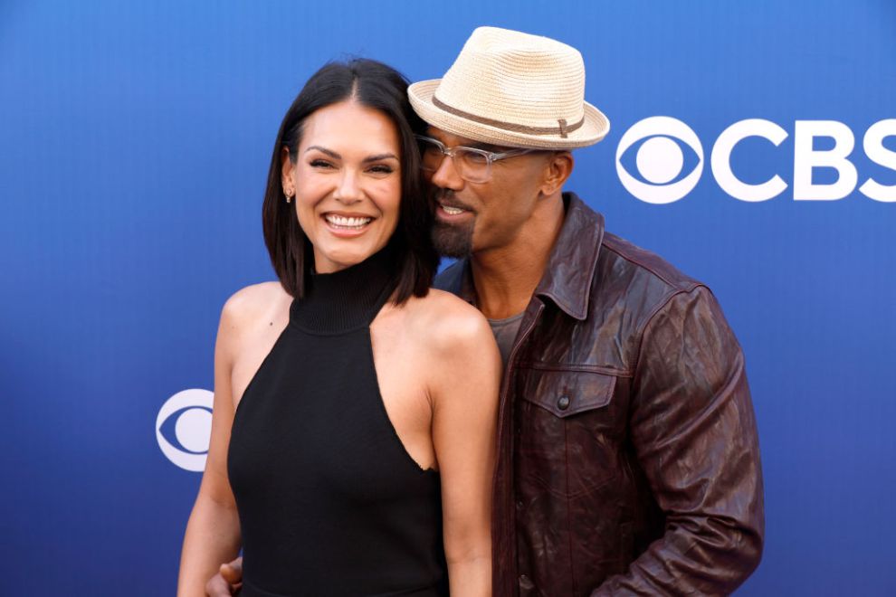 LOS ANGELES, CALIFORNIA - MAY 02: Jesiree Dizon, Shemar Moore attends the CBS Fall Schedule Celebration at Paramount Studios on May 02, 2024 in Los Angeles, California.