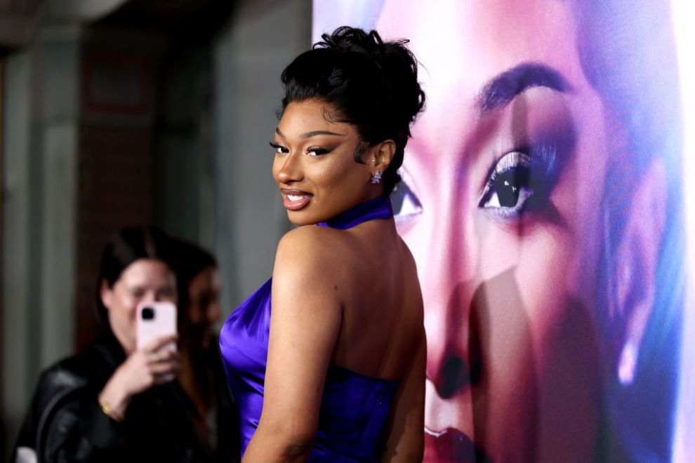 HOLLYWOOD, CALIFORNIA - OCTOBER 30: Megan Thee Stallion attends the Premiere of Amazon Prime Video's "Megan Thee Stallion: In Her Words" at TCL Chinese Theatre on October 30, 2024 in Hollywood, California.