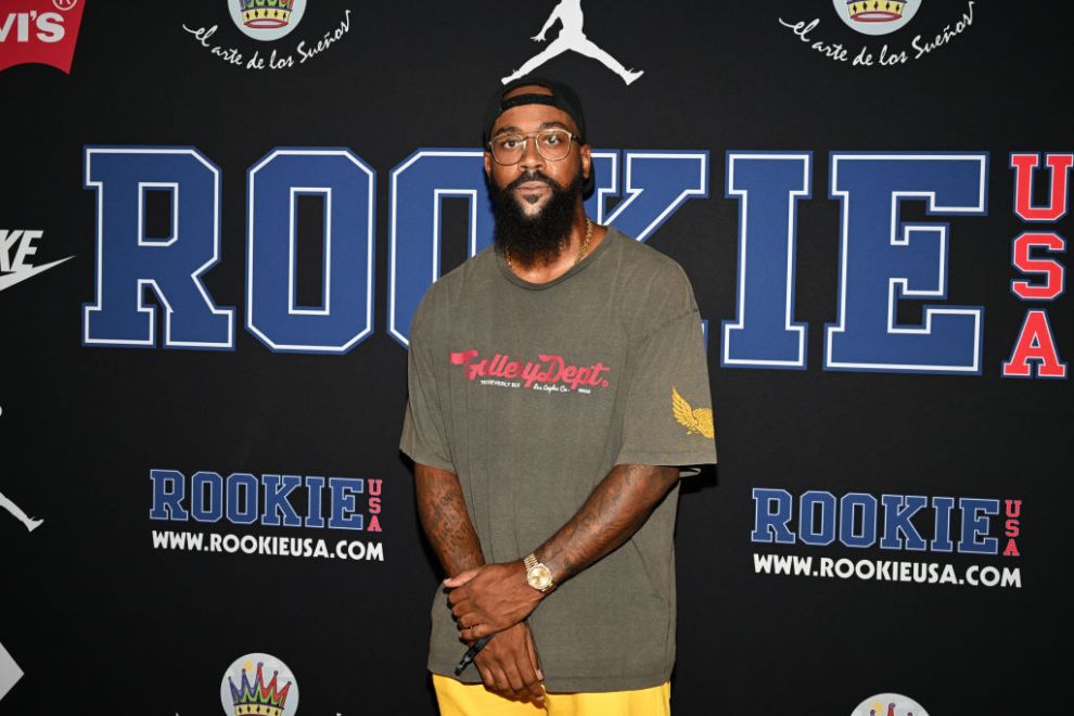 NEW YORK, NEW YORK - SEPTEMBER 08: Marcus Jordan attends 2022 Rookie USA Fashion Show at 608 Fifth Avenue on September 08, 2022 in New York City.