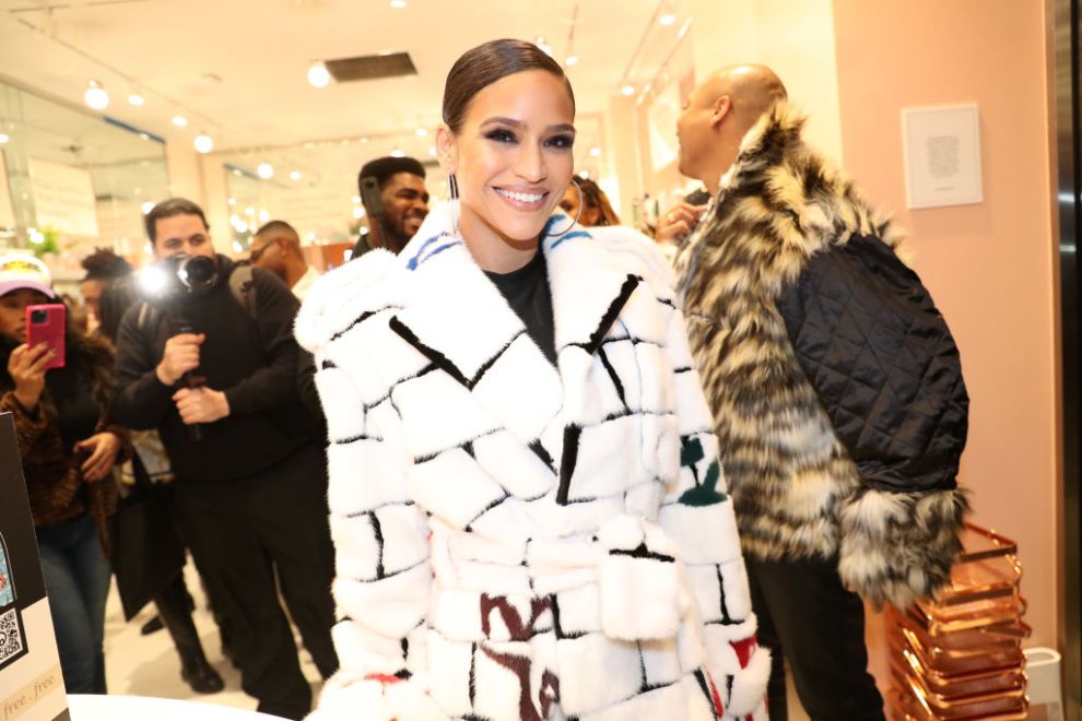 NEW YORK, NEW YORK - DECEMBER 14: Singer-Songwriter Cassie attends Buttah Skin By Dorion Renaud Holiday Pop-Up on December 14, 2022 in New York City.