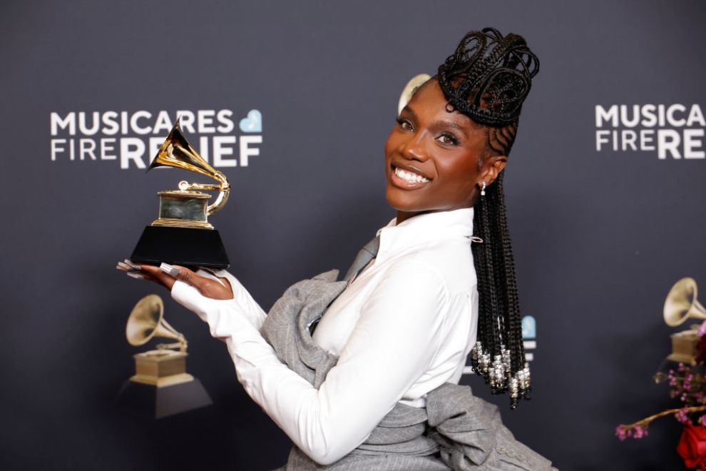 LOS ANGELES, CALIFORNIA - FEBRUARY 02: (FOR EDITORIAL USE ONLY) Doechii, winner of the Best Rap Album award for "Alligator Bites Never Heal," poses in the press room during the 67th GRAMMY Awards at Crypto.com Arena on February 02, 2025 in Los Angeles, California.