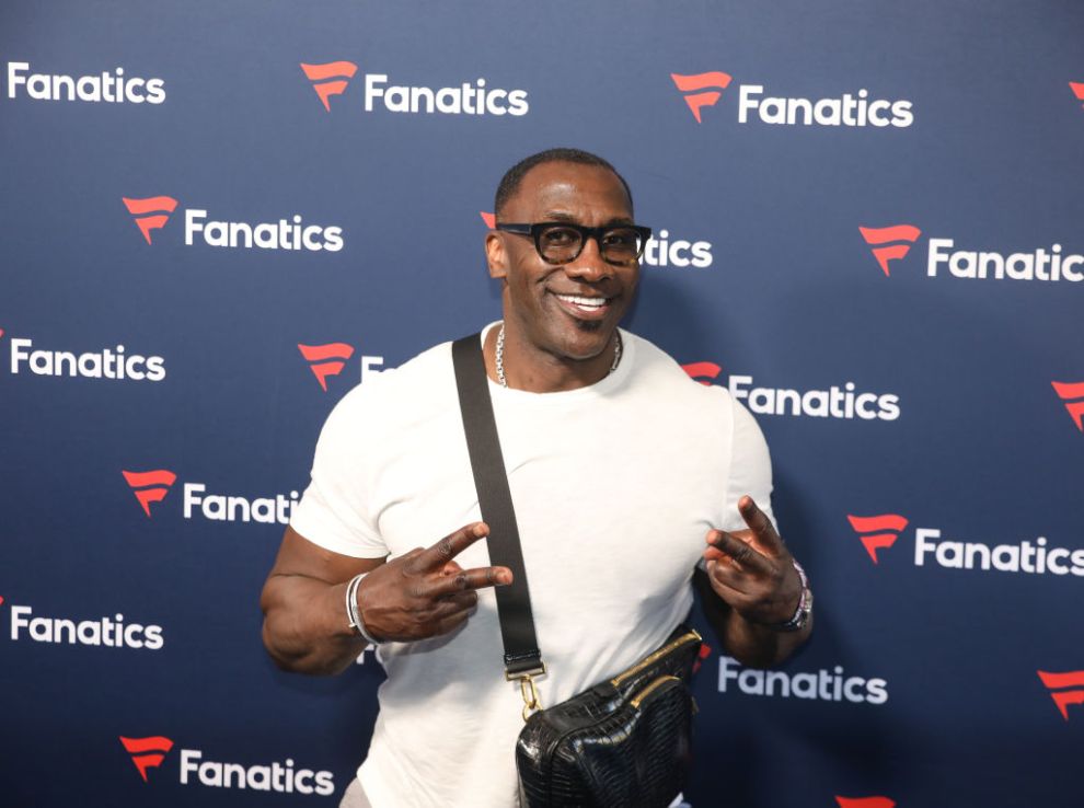 NEW ORLEANS, LOUISIANA - FEBRUARY 08: Shannon Sharpe attends 2025 Fanatics Super Bowl Party at The Sugar Mill on February 08, 2025 in New Orleans, Louisiana.