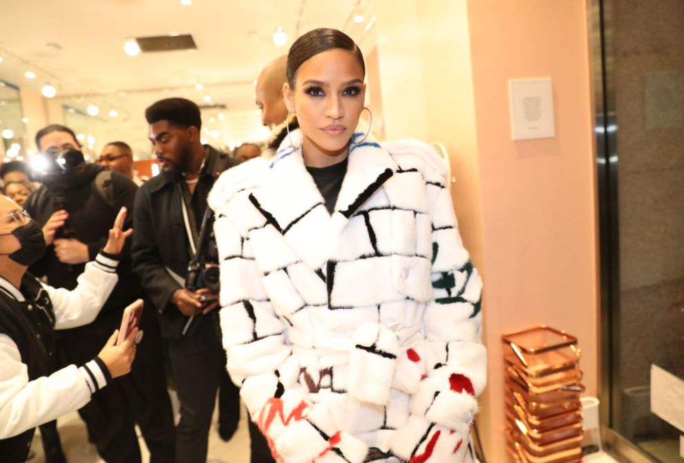NEW YORK, NEW YORK - DECEMBER 14: Singer-Songwriter Cassie attends Buttah Skin By Dorion Renaud Holiday Pop-Up on December 14, 2022 in New York City.