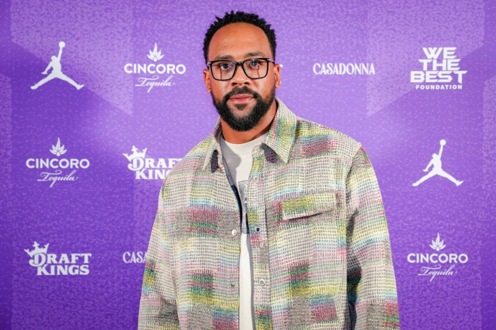MIAMI, FLORIDA - DECEMBER 04: Marcus Jordan attends DJ Khaled's We The Best Golf Tournament Welcome Reception at Casadonna on December 04, 2024 in Miami, Florida.