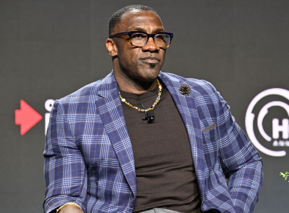 ATLANTA, GEORGIA - DECEMBER 10: Shannon Sharpe speaks onstage during 2024 HOPE Global Forum on December 10, 2024 in Atlanta, Georgia