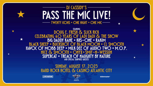 DJ Cassidy’s Pass The Mic 8/17