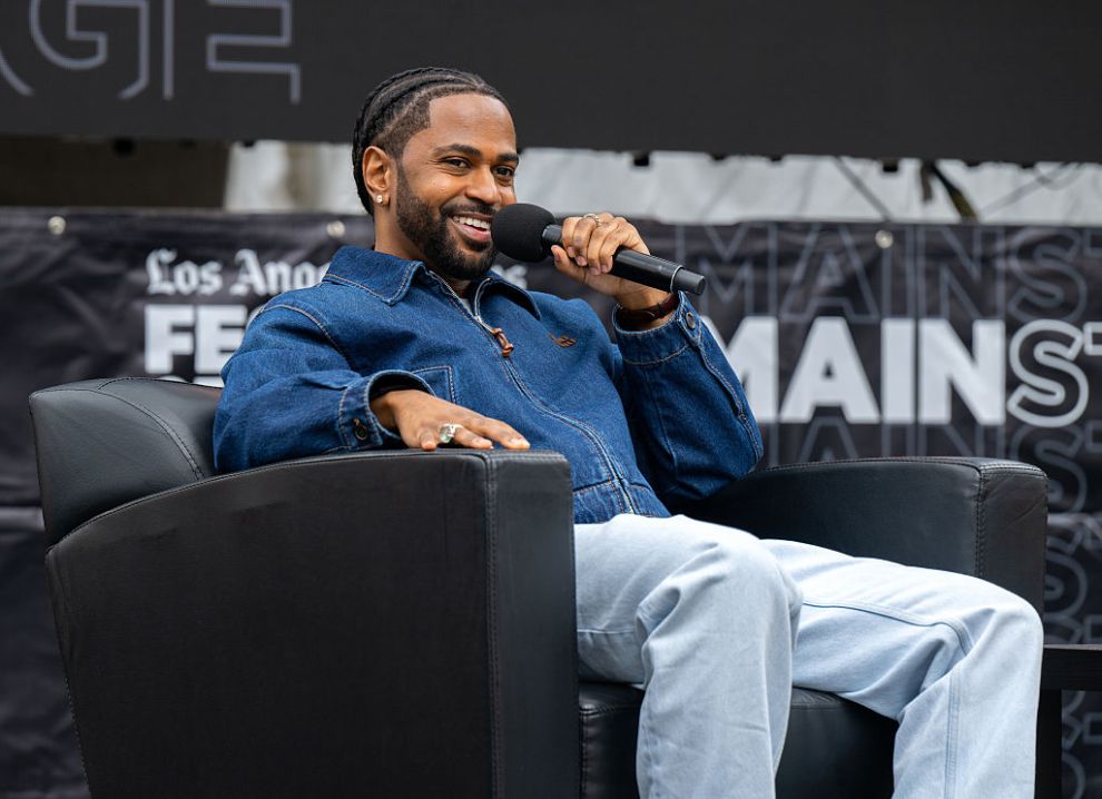 LOS ANGELES, CALIFORNIA - APRIL 27: Rapper and writer Big Sean attends the Los Angeles Times Festival of Books at the University of Southern California on April 27, 2025 in Los Angeles, California.
