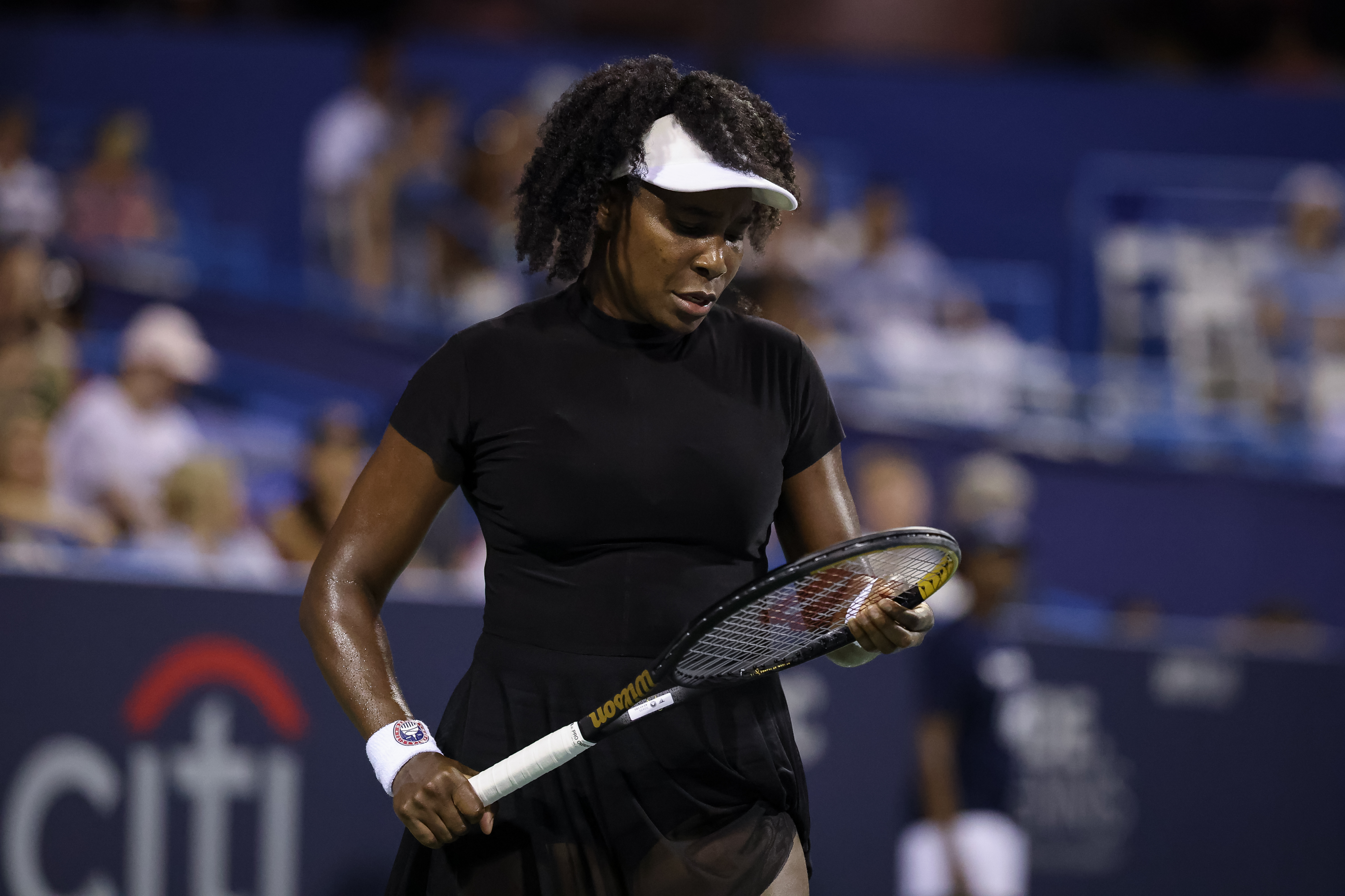 Venus Williams Emotionally Reflects on Losing in Her Return to the US Open  - WBLS