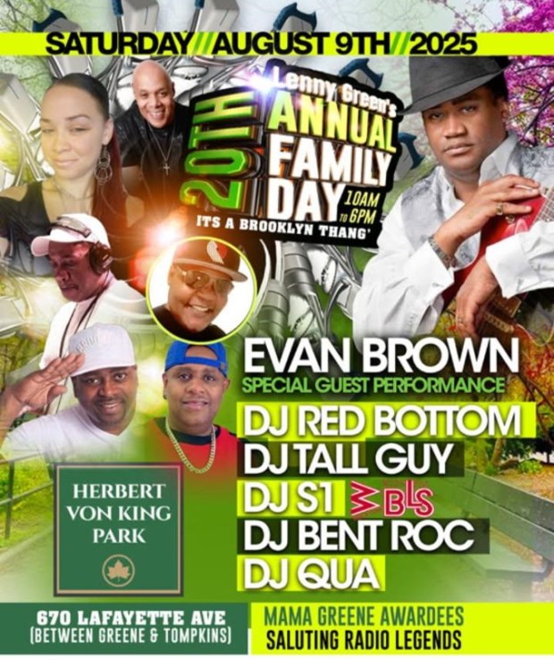 Lenny Greene’s Annual Family Day 8/9