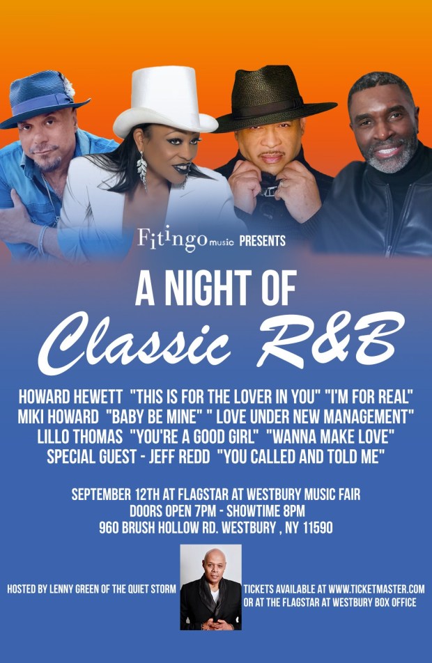 A Night of Classic R&B 9/12