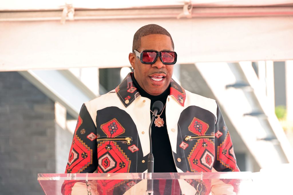 Busta Rhymes Delivers Tearful Speech During Hollywood Star Induction