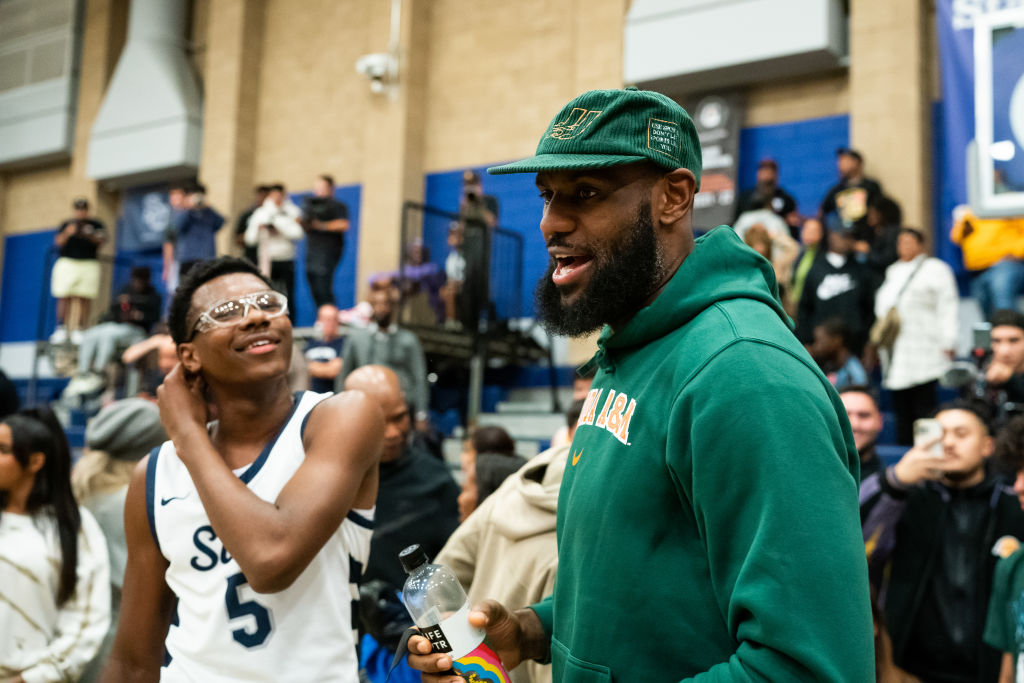 LeBron James Won’t Wait To Play With His Son Bryce Before He Retires