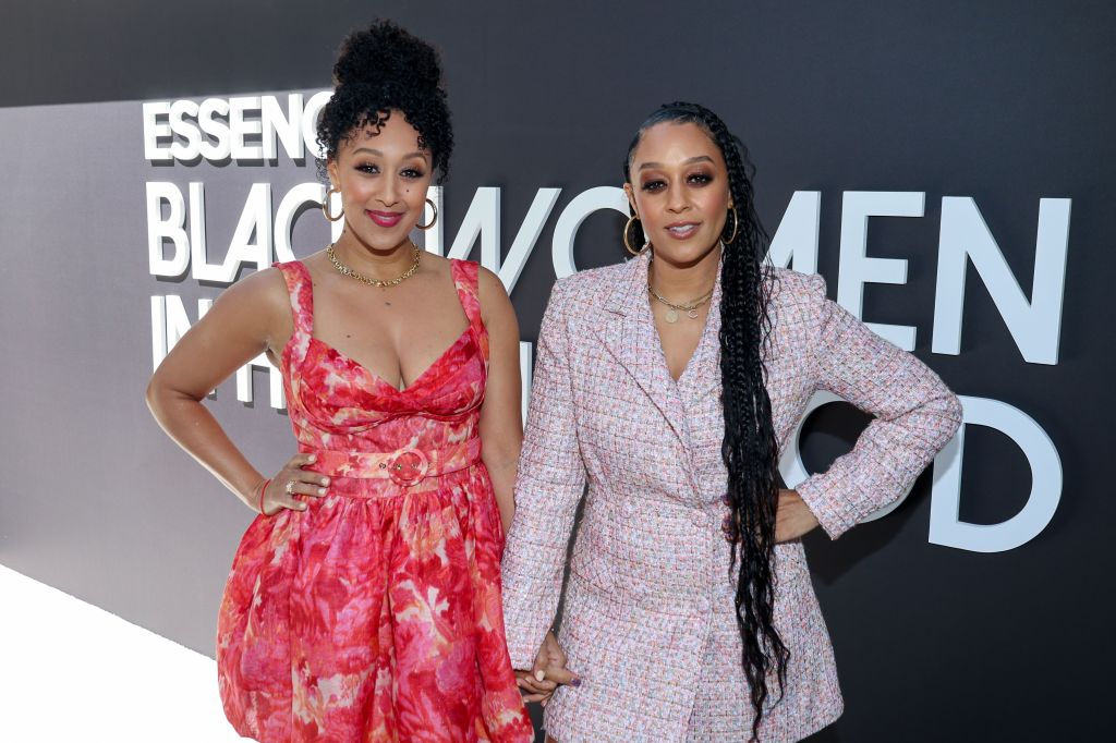 Tamera And Tia Mowry Reunite In NYC