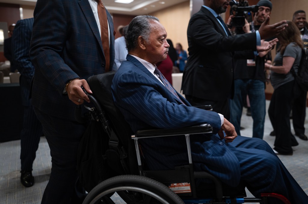 Rev. Jesse Jackson Hospitalized Amid Progressive Brain Disorder