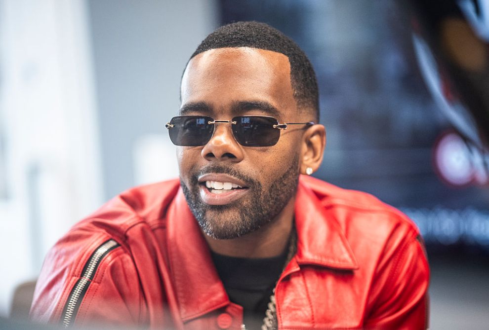 Singer Mario speaks during The Baller Alert Show With Ferrari Simmons & BT at iHeartRadio Studios on September 25, 2025 in Atlanta, Georgia.