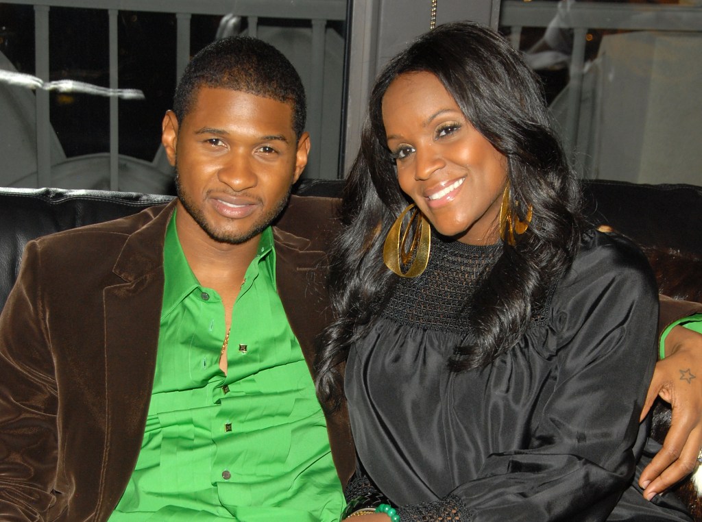 Usher and ex-wife Tameka Foster
