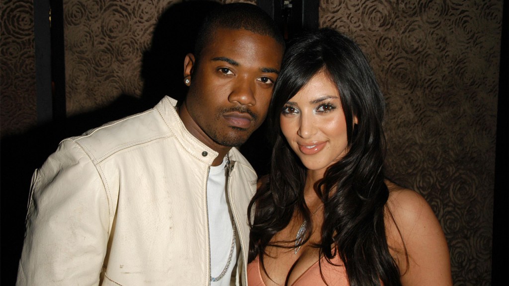 Ray J and Kim Kardashian