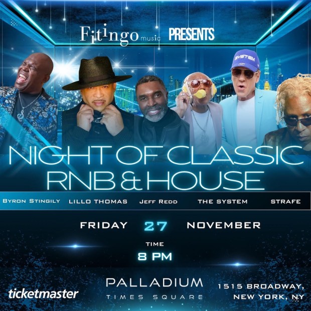 A Night of Classic RNB & House – November 27