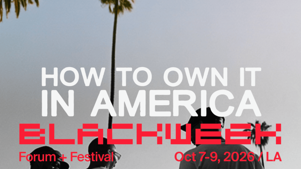 Blackweek Festival 2026 Heads To Los Angeles